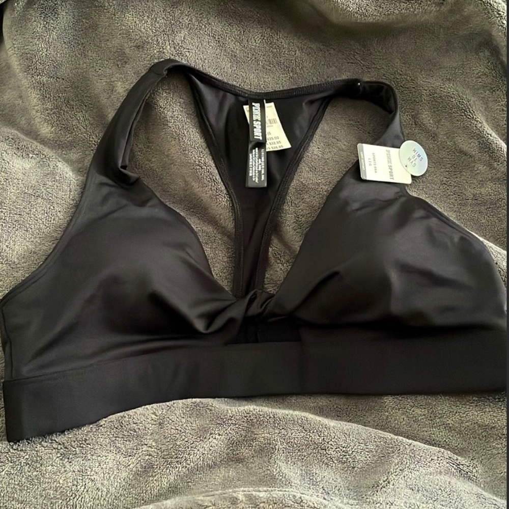 Pink Victory Secret Sport -Size L Black